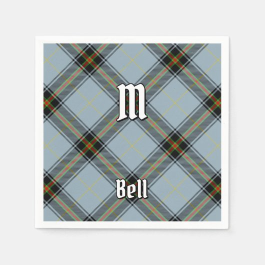 Clan Bell Tartan Servet (Voorkant)