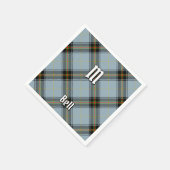 Clan Bell Tartan Servet (Hoek)