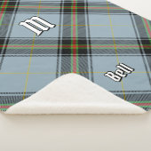 Clan Bell Tartan Sherpa Deken (3/4)