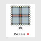 Clan Bell Tartan Sticker (Vel)