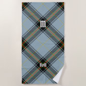 Clan Bell Tartan Strandlaken (Voorkant)