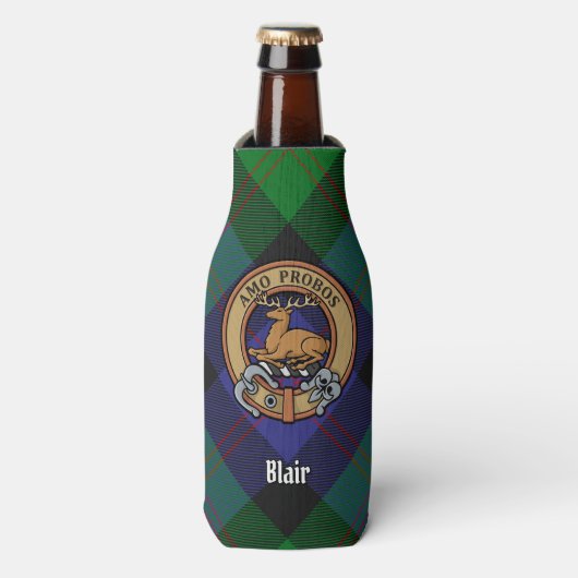Clan Blair Crest Bottle Cooler (Fles Voorkant)