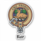 Clan Blair Crest Sticker (Voorkant)