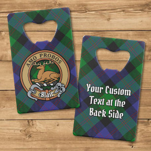 Clan Blair Crest sur Tartan