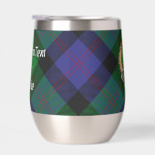 Clan Blair Crest sur Tartan (Droite)