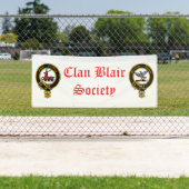 Clan Blair Society Banner (Insitu)