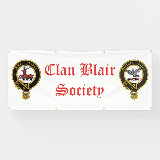 Clan Blair Society Banner (Horizontaal)