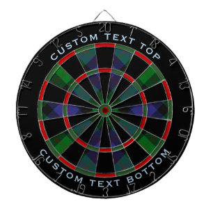 Clan Blair Tartan Dart Board Dartbord