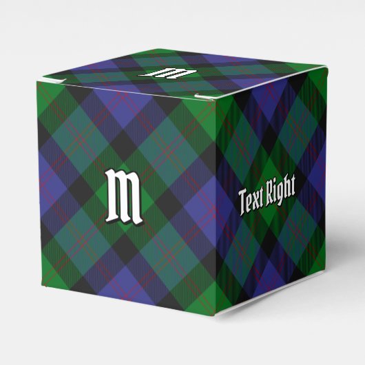 Clan Blair Tartan Favor Box Bedankdoosjes (Voorkant Zijde)