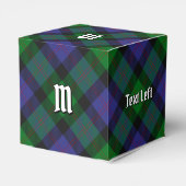 Clan Blair Tartan Favor Box Bedankdoosjes (Achterkant)