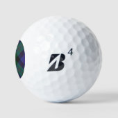 Clan Blair Tartan Golf Balls Golfballen (Logo)
