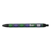 Clan Blair Tartan Ink Pen (Voorkant)