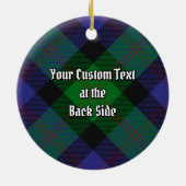 Clan Blair Tartan Keramisch Ornament (Achterkant)