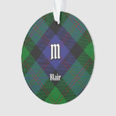Clan Blair Tartan Ornament (voorkant)