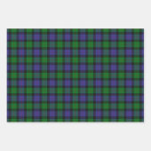 Clan Blair Tartan Wrapping Paper Sheets (Voorkant)