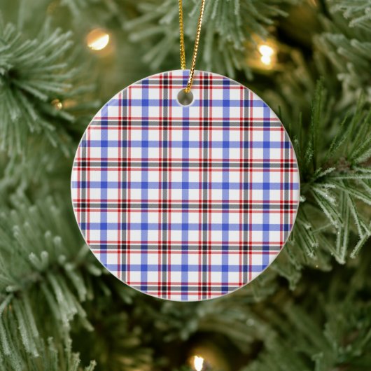 Clan Boswell Modern Tartan Keramisch Ornament (Boom)