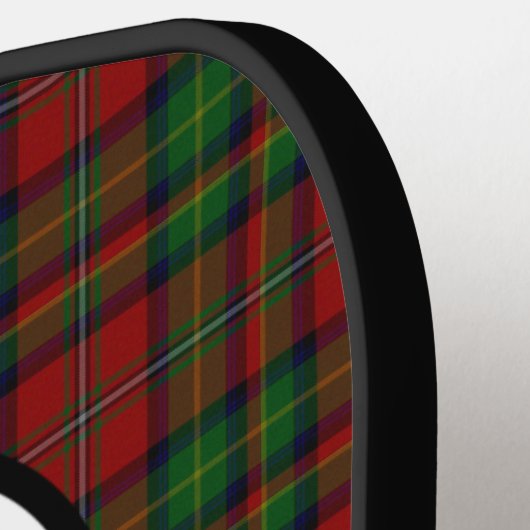 Clan Boyd Crest Badge & Tartan Custom Pickleball Paddle (Links Detail)