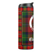 Clan Boyd Crest Badge & Tartan Thermosbeker (Gedraaid links)