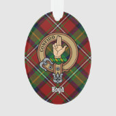 Clan Boyd Crest sur Tartan (devant)