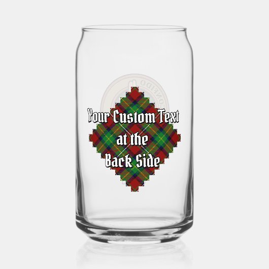 Clan Boyd Crest sur Tartan (Verso)