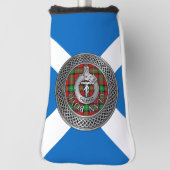 Clan Boyd Crest & Tartan Knot Golfheadcover (Draai 90)