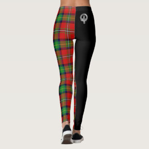 Clan Boyd Crest & Tartan Leggings