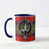Clan Boyd Crest & Tartan Mug (Gauche)