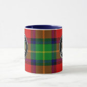 Clan Boyd Crest & Tartan Mug (Centre)