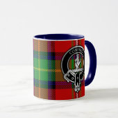 Clan Boyd Crest & Tartan Mug (Devant droit)