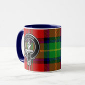 Clan Boyd Crest & Tartan Mug (Devant gauche)