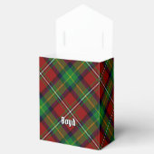 Clan Boyd Tartan Bedankdoosjes (Geopend)
