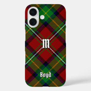 Clan Boyd Tartan iPhone 16 Hoesje