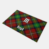 Clan Boyd Tartan Deurmat (Schuin)