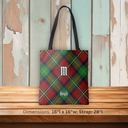 Clan Boyd Tartan Draagtas