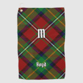 Clan Boyd Tartan Golfhanddoek (Voorkant)