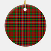 Clan Boyd Tartan Keramisch Ornament (Achterkant)