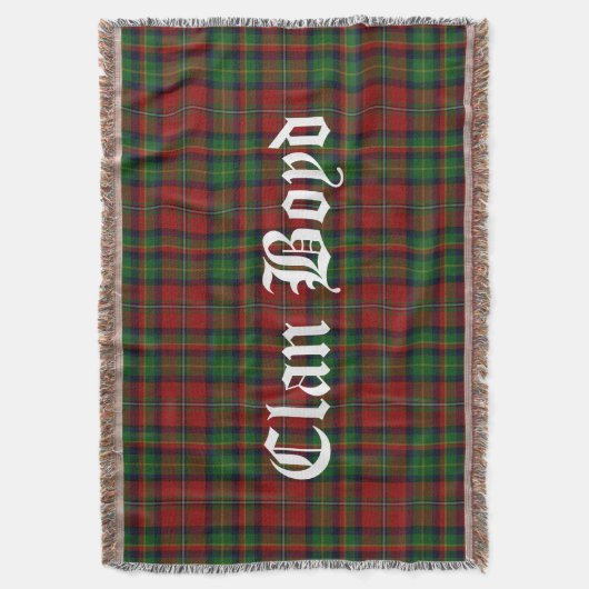 Clan Boyd Tartan Lancer la couverture (devant Vertical)