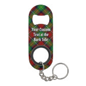Clan Boyd Tartan Mini Flessenopener (Achterkant)