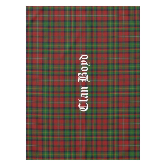 Clan Boyd Tartan Nappe (Devant)