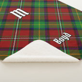 Clan Boyd Tartan Sherpa Deken (3/4)