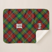 Clan Boyd Tartan Sherpa Deken (Voorkant (horizontaal))