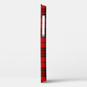 Clan Brodie Crest Badge en Tartan Case-Mate iPhone Case (Achterkant / Links)