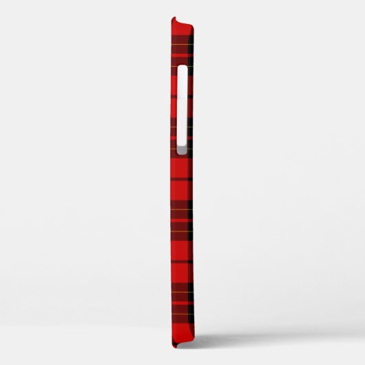 Clan Brodie Crest Badge en Tartan Case-Mate iPhone Case (Achterkant / Links)