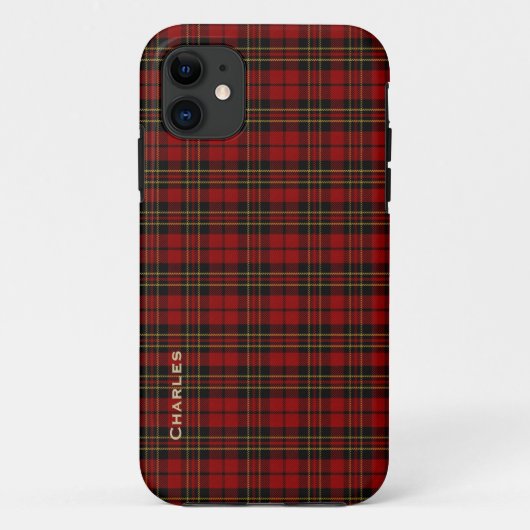 Clan Brodie Tartan Plaid iPhone 5 Coque (Dos)