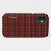 Clan Brodie Tartan Plaid iPhone 5 Coque (Dos (Horizontal))