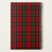 Clan Brodie Tartan Plaid Planner (Dos)