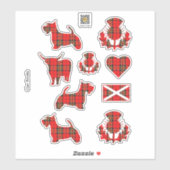 Clan Brodie Tartan Sticker (Vel)