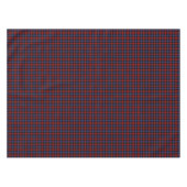 Clan Brown Red en Royal Blue Schotse Tartan Tafelkleed (Voorkant (Horizontaal))