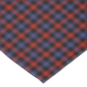 Clan Brown Red en Royal Blue Schotse Tartan Tafelkleed (Gekanteld)