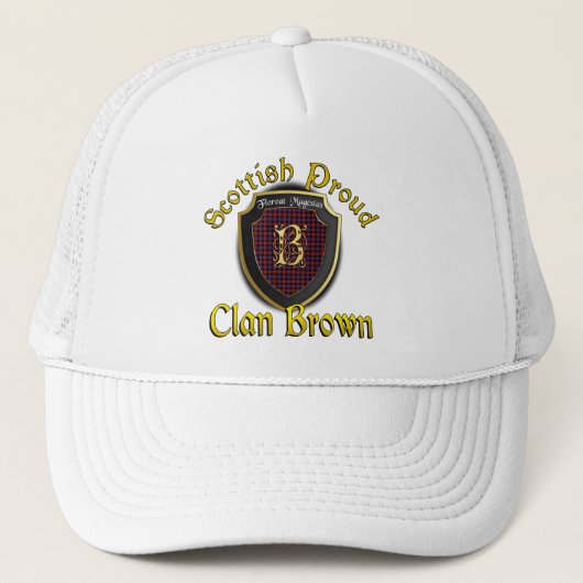 Clan Brown Scottish Dynasty Casquette (Devant)